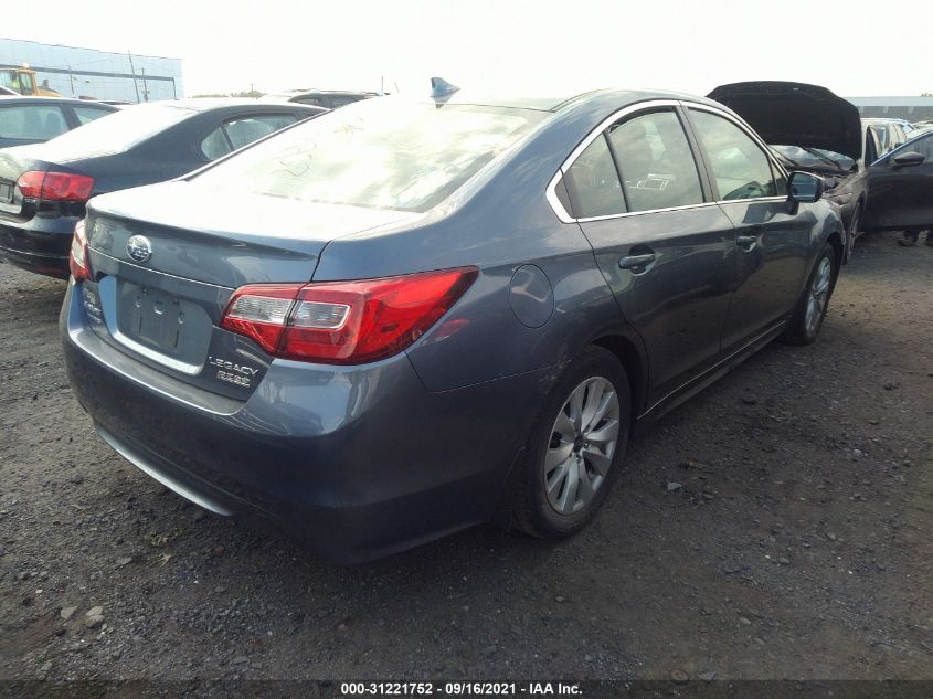 2016 SUBARU LEGACY 2.5I PREMIUM 4S3BNAE62G3021700