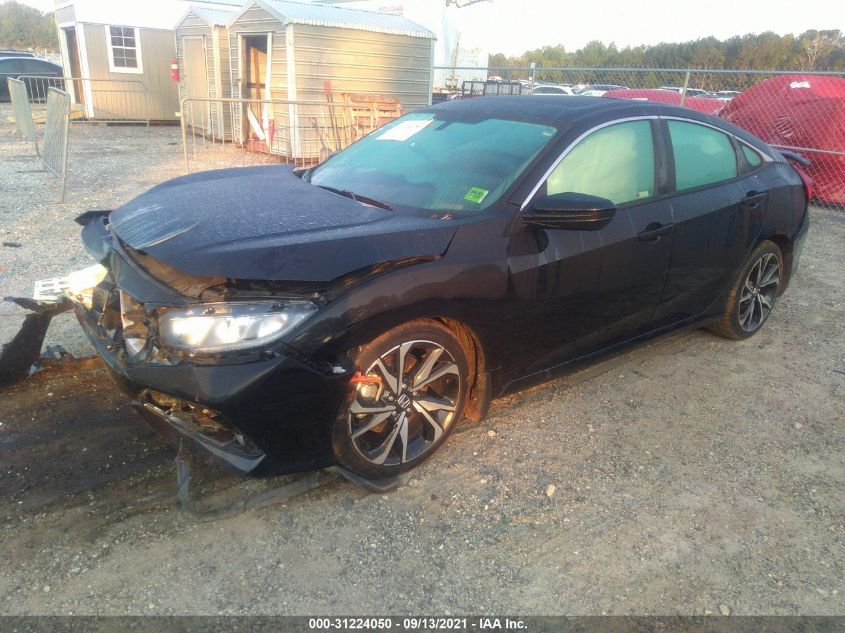 2018 HONDA CIVIC SI SEDAN 2HGFC1E55JH709064