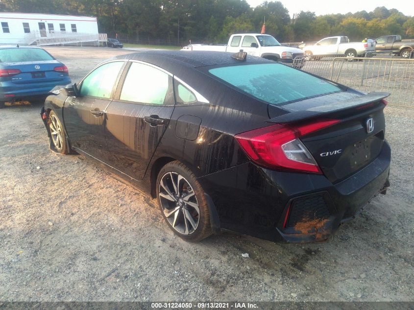 2018 HONDA CIVIC SI SEDAN 2HGFC1E55JH709064