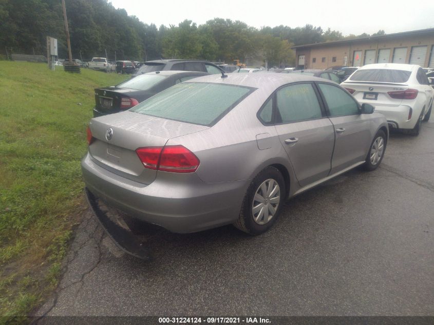 2013 VOLKSWAGEN PASSAT S 1VWAP7A37DC055029