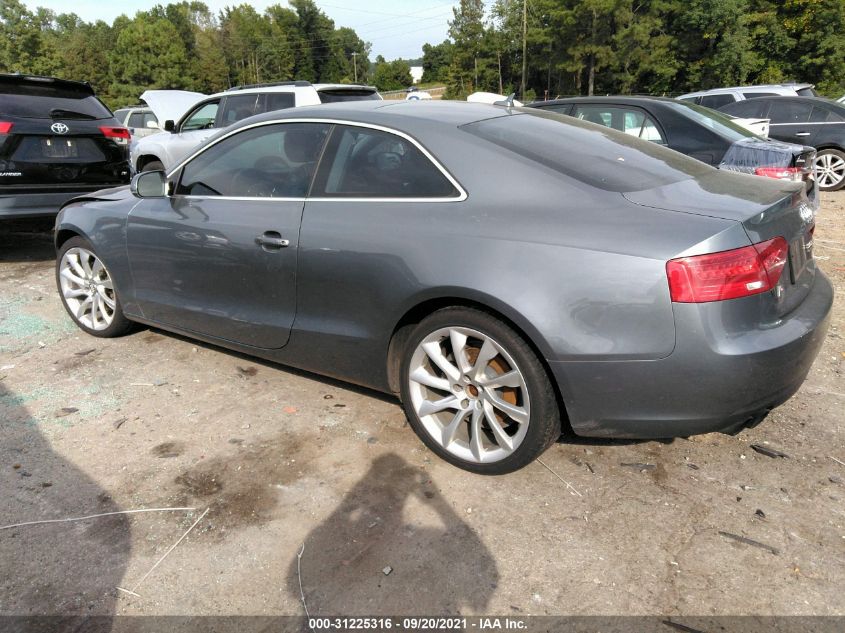 2013 AUDI A5 PREMIUM PLUS WAULFAFR6DA048221
