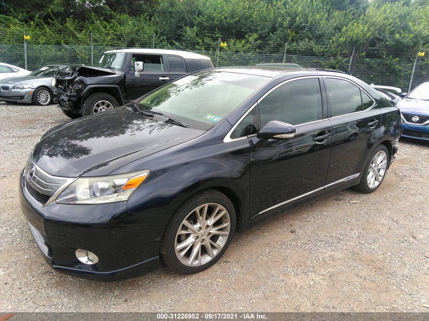 2010 LEXUS HS VIN: JTHBB1BAXA2008917