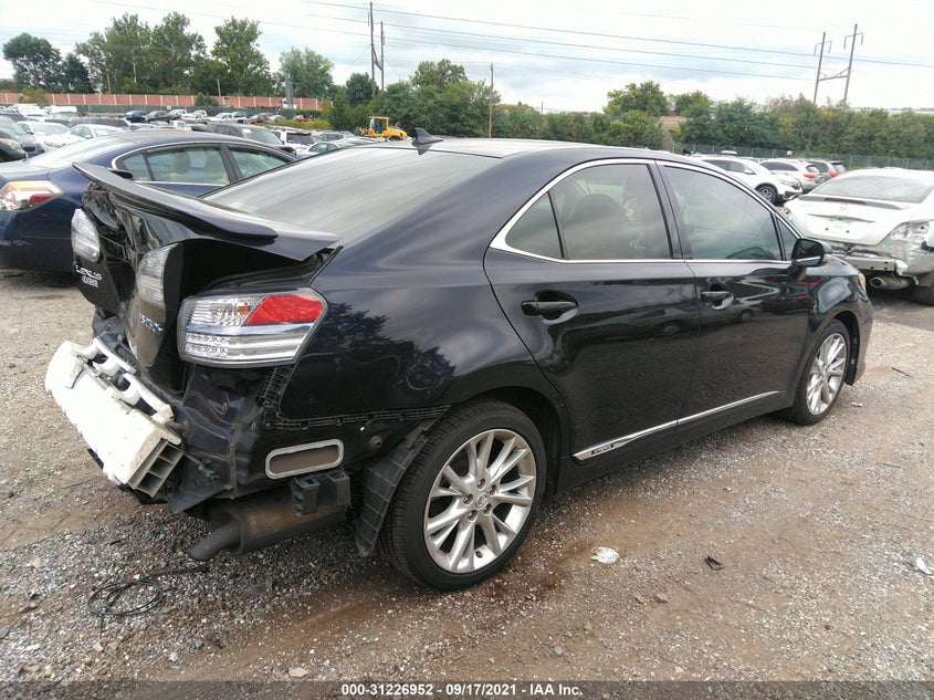 2010 LEXUS HS VIN: JTHBB1BAXA2008917
