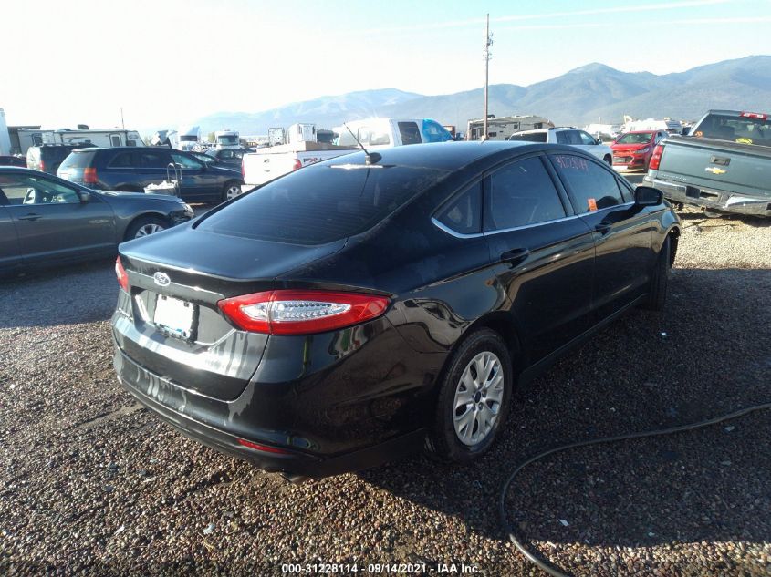 2014 FORD FUSION S 3FA6P0G78ER353690