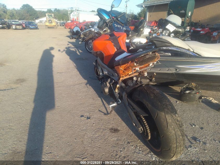 2014 YAMAHA FZ09 JYARN33E4EA003112