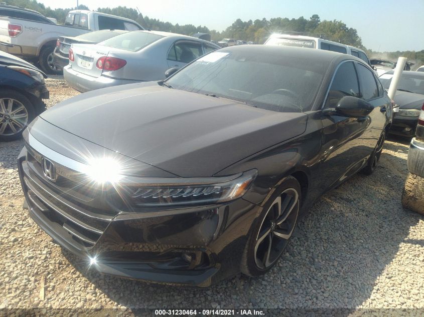 2021 HONDA ACCORD SEDAN SPORT 1HGCV1F31MA023049