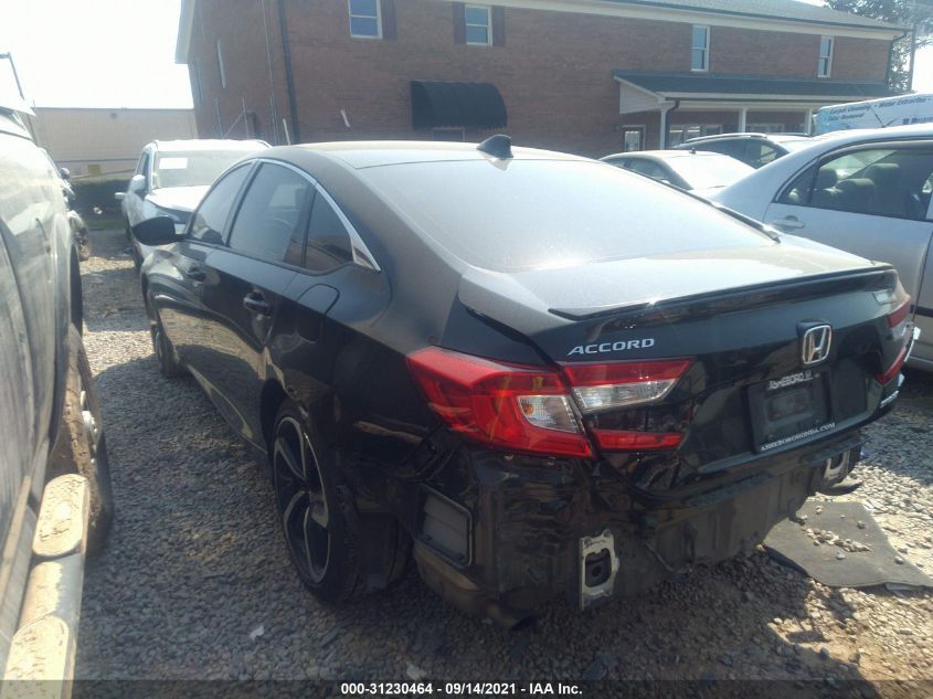 2021 HONDA ACCORD SEDAN SPORT 1HGCV1F31MA023049