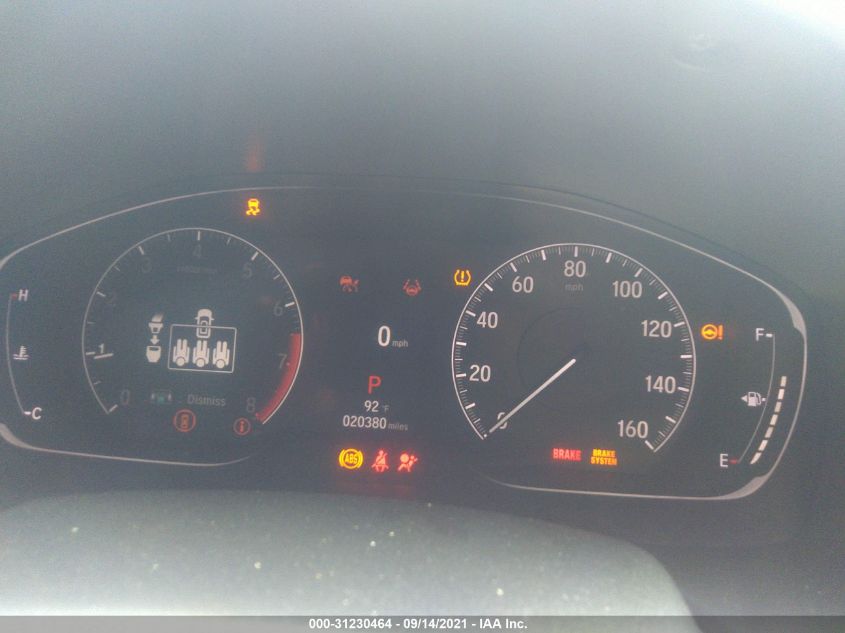 2021 HONDA ACCORD SEDAN SPORT 1HGCV1F31MA023049