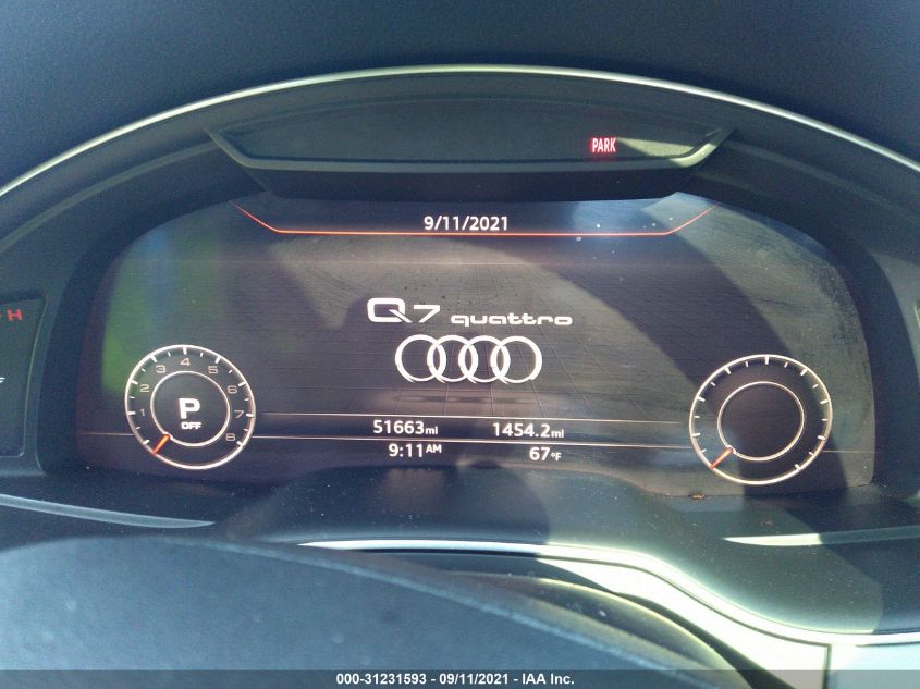 2017 AUDI Q7 PREMIUM PLUS WA1LHAF71HD047794