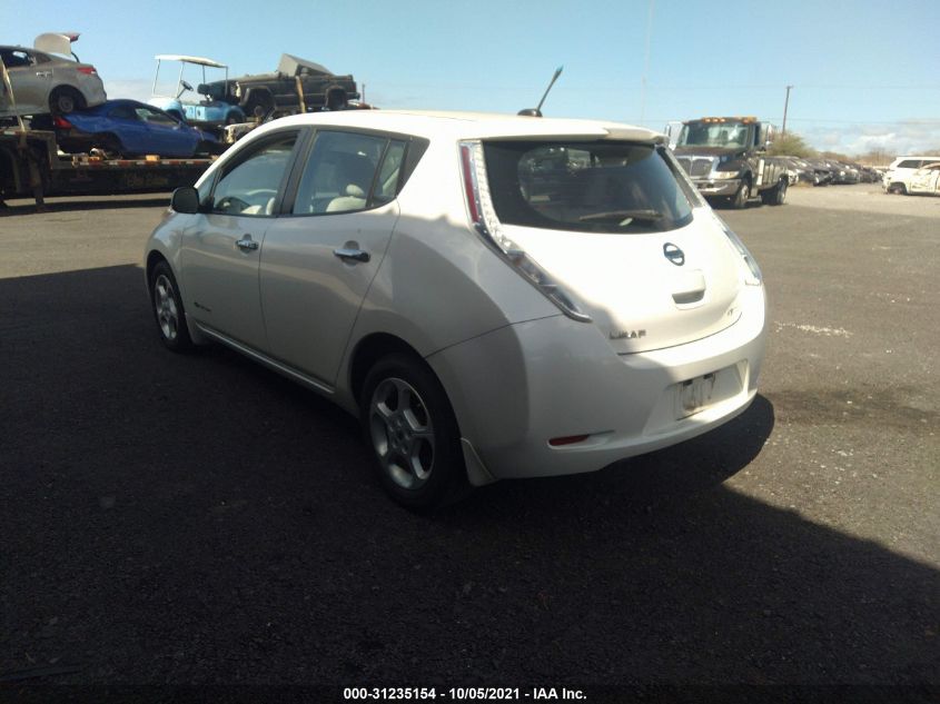 2013 NISSAN LEAF SV 1N4AZ0CP0DC402839