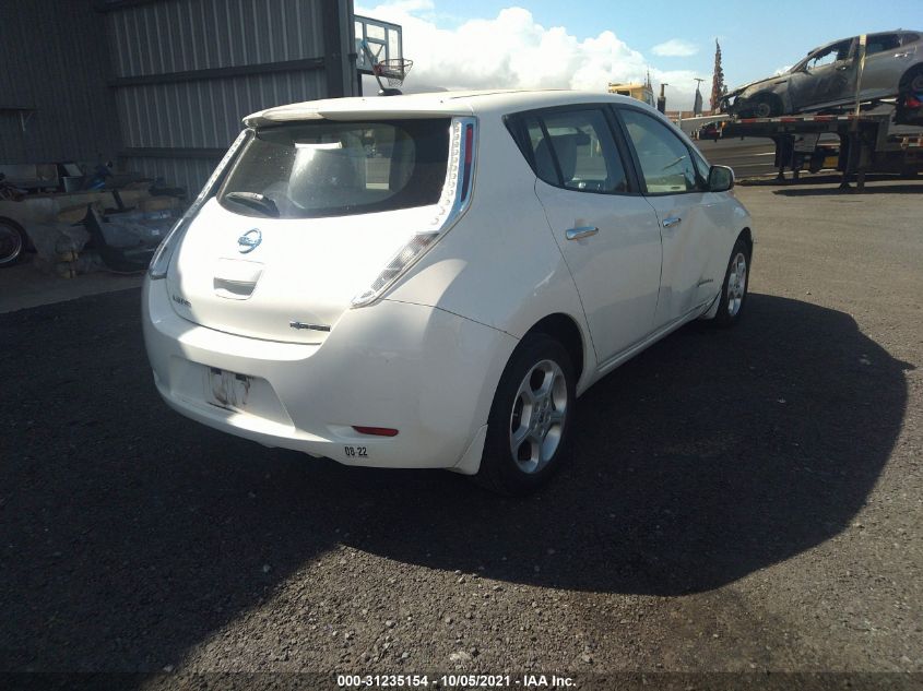 2013 NISSAN LEAF SV 1N4AZ0CP0DC402839