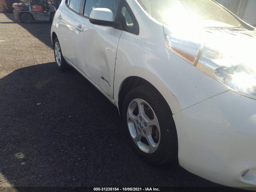2013 NISSAN LEAF SV 1N4AZ0CP0DC402839