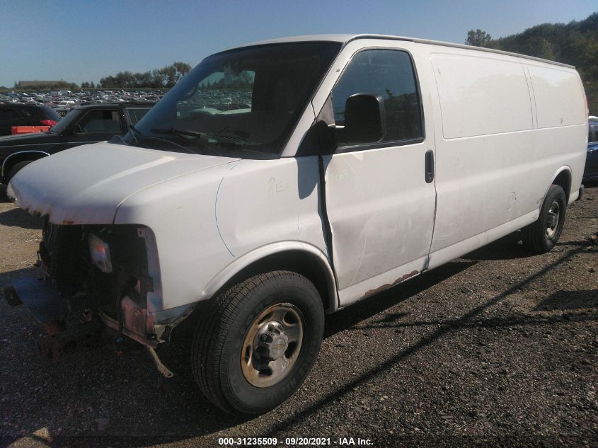 2014 CHEVROLET EXPRESS CARGO VAN 1GCZGUCG7E1107860