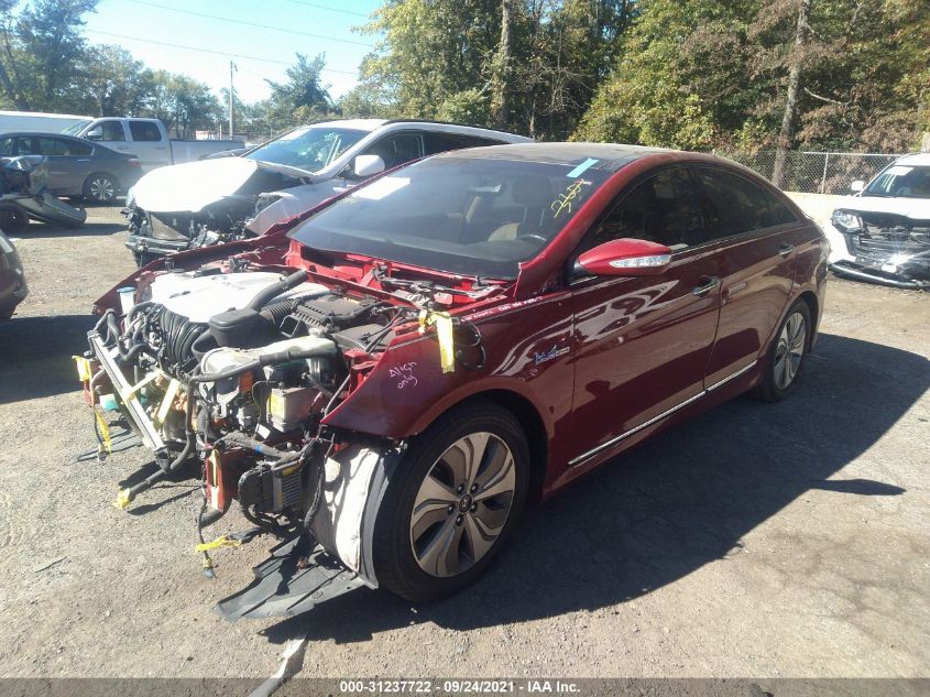 2014 HYUNDAI SONATA HYBRID LIMITED KMHEC4A41EA103852