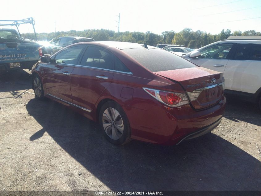 2014 HYUNDAI SONATA HYBRID LIMITED KMHEC4A41EA103852