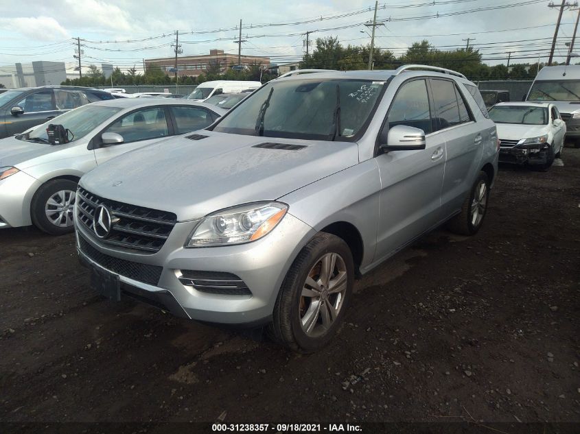 2014 MERCEDES-BENZ M-CLASS ML 350 4JGDA5HBXEA424882