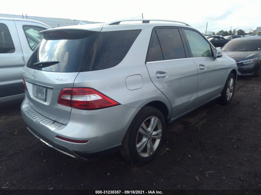2014 MERCEDES-BENZ M-CLASS ML 350 4JGDA5HBXEA424882