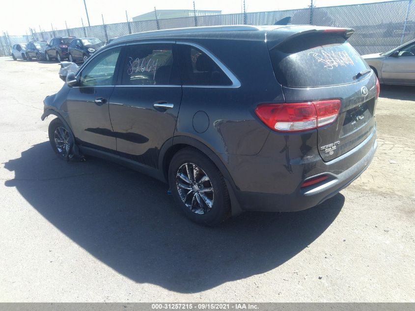 2016 KIA SORENTO LX 5XYPGDA34GG068204