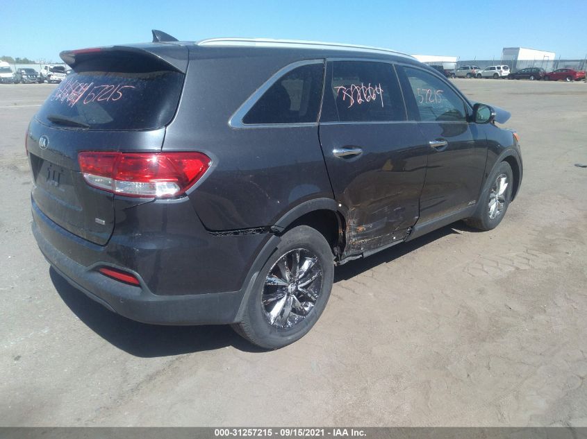 2016 KIA SORENTO LX 5XYPGDA34GG068204