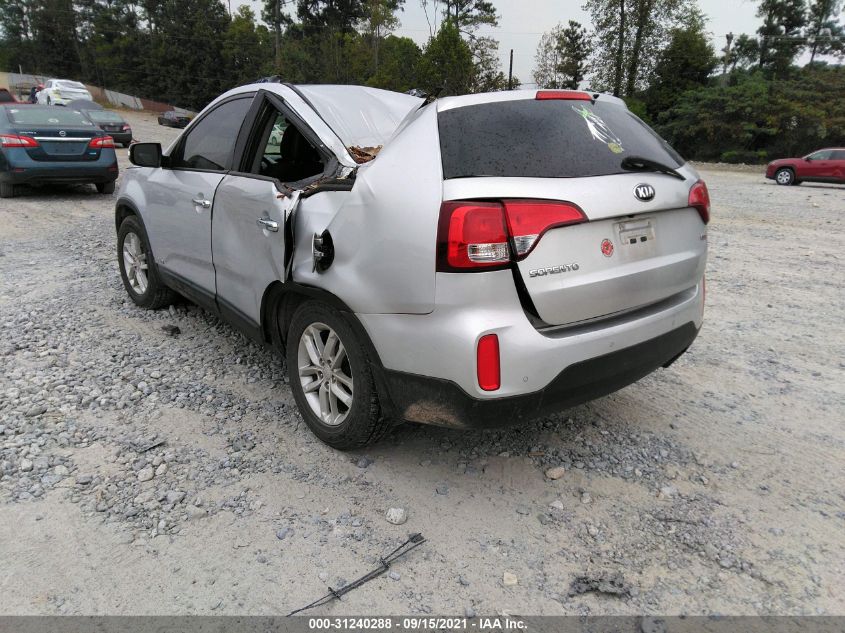 2014 KIA SORENTO LX 5XYKTCA64EG446626