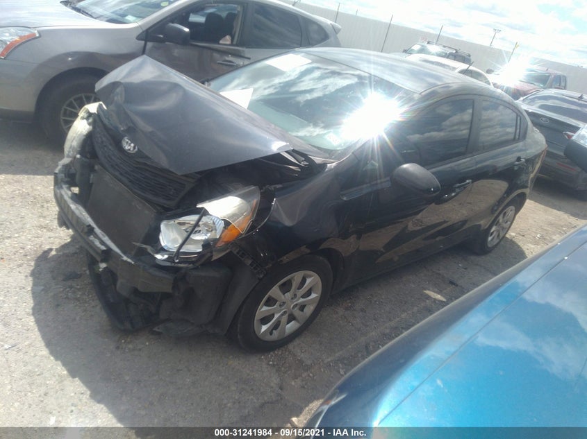 2014 KIA RIO VIN: KNADM4A39E6413753