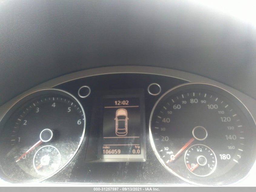 2011 VOLKSWAGEN CC VIN: WVWMN7AN2BE711744