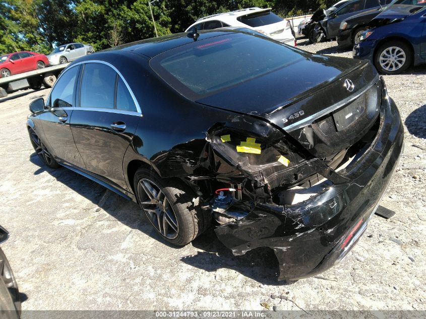 2018 MERCEDES-BENZ S-CLASS S 450 WDDUG6GB7JA376980