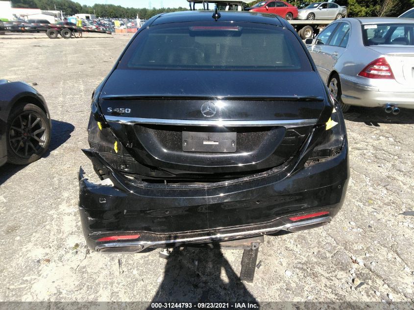 2018 MERCEDES-BENZ S-CLASS S 450 WDDUG6GB7JA376980