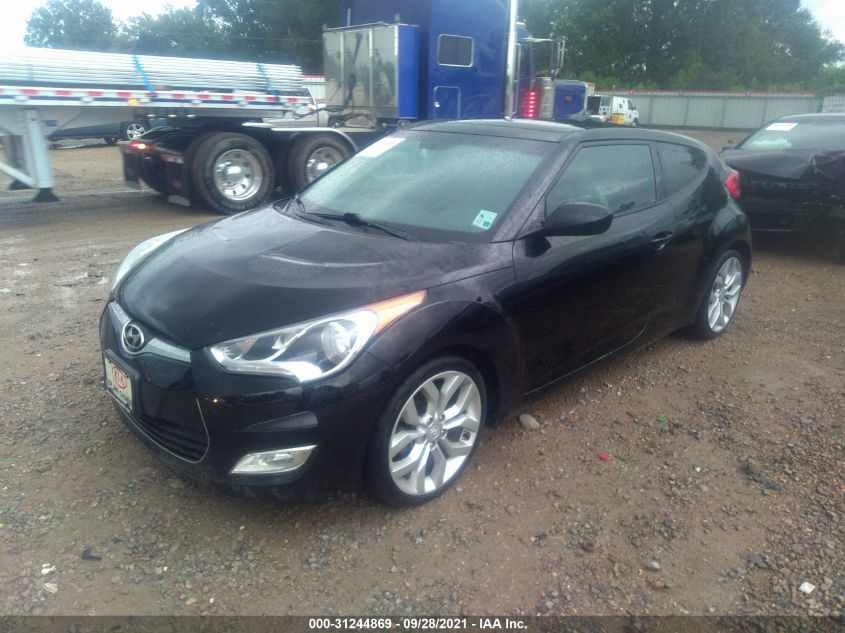 2013 HYUNDAI VELOSTER W/GRAY INT KMHTC6AD9DU158081