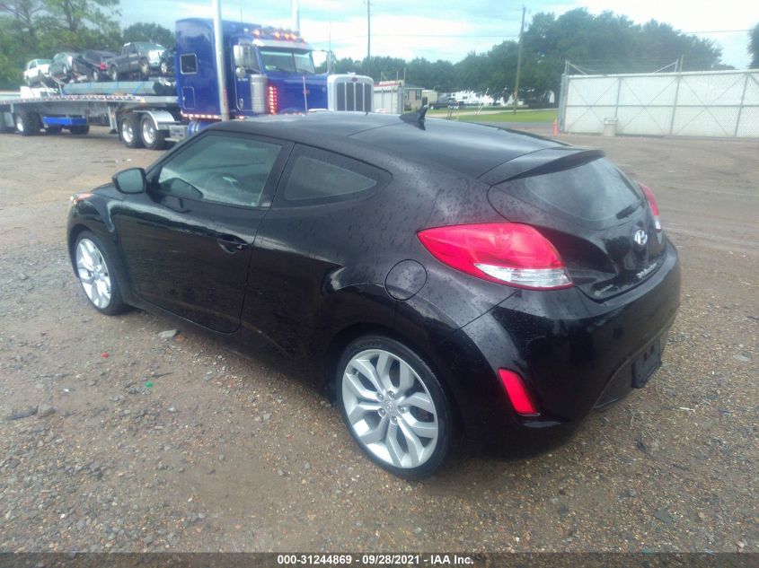 2013 HYUNDAI VELOSTER W/GRAY INT KMHTC6AD9DU158081