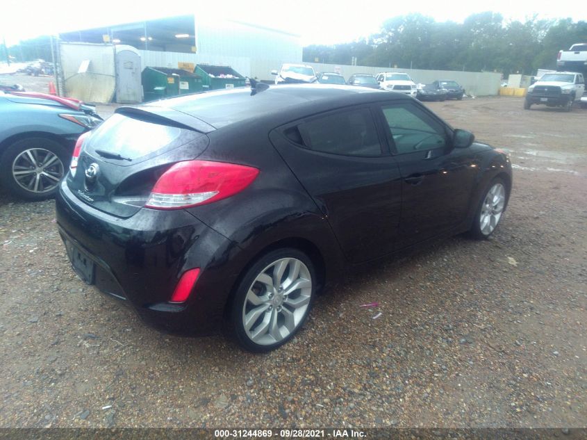 2013 HYUNDAI VELOSTER W/GRAY INT KMHTC6AD9DU158081