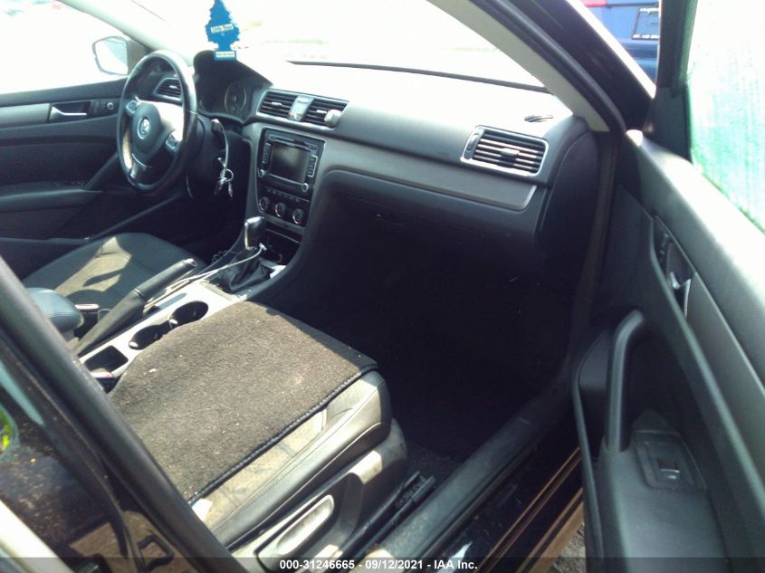 2014 VOLKSWAGEN PASSAT TDI SE W/SUNROOF 1VWBN7A39EC001873