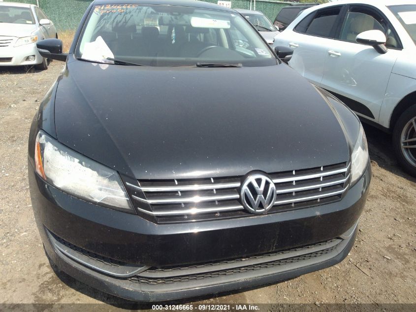 2014 VOLKSWAGEN PASSAT TDI SE W/SUNROOF 1VWBN7A39EC001873
