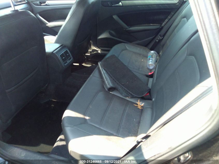 2014 VOLKSWAGEN PASSAT TDI SE W/SUNROOF 1VWBN7A39EC001873
