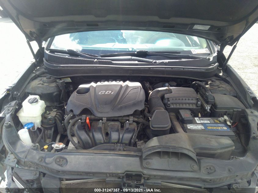 2013 HYUNDAI SONATA GLS PZEV 5NPEB4ACXDH556339