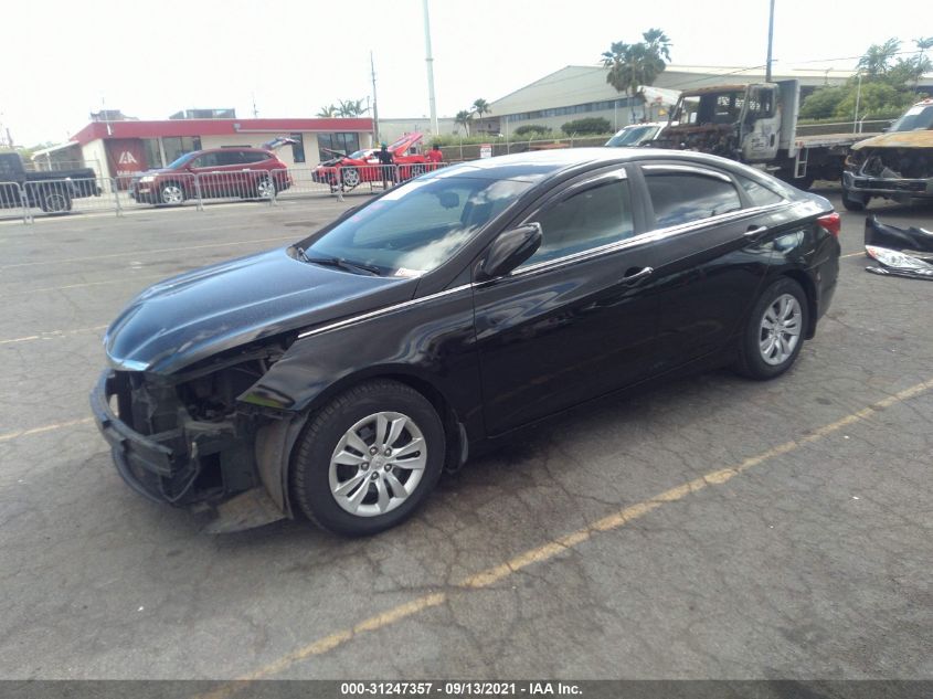 2013 HYUNDAI SONATA GLS PZEV 5NPEB4ACXDH556339