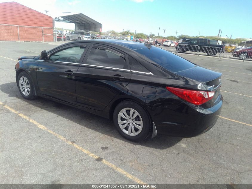 2013 HYUNDAI SONATA GLS PZEV 5NPEB4ACXDH556339