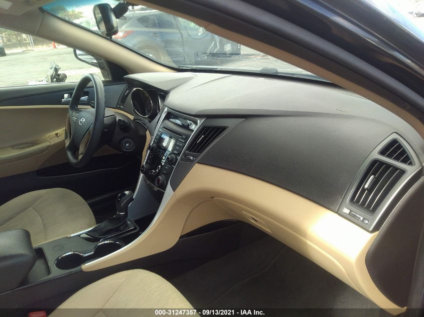 2013 HYUNDAI SONATA GLS PZEV 5NPEB4ACXDH556339