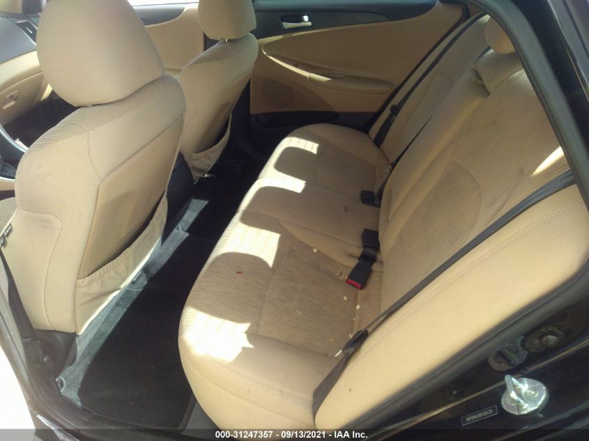 2013 HYUNDAI SONATA GLS PZEV 5NPEB4ACXDH556339