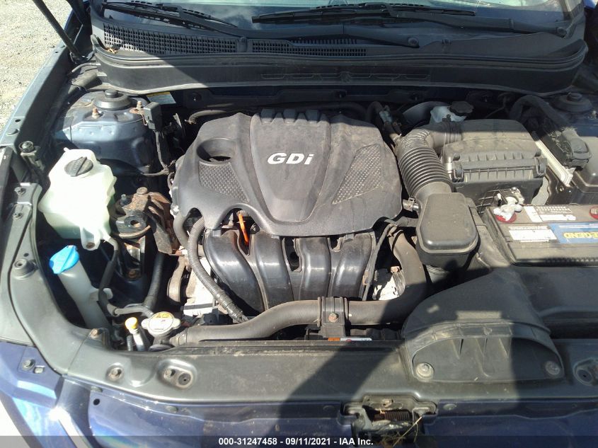 2013 HYUNDAI SONATA GLS PZEV 5NPEB4AC2DH668486