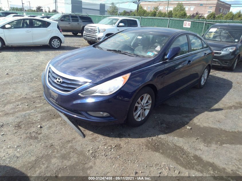 2013 HYUNDAI SONATA GLS PZEV 5NPEB4AC2DH668486
