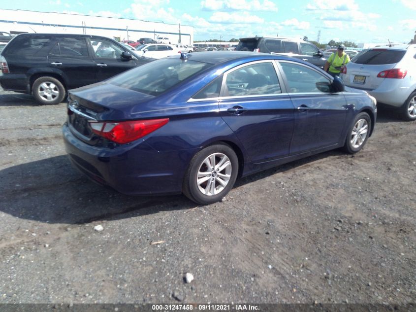 2013 HYUNDAI SONATA GLS PZEV 5NPEB4AC2DH668486