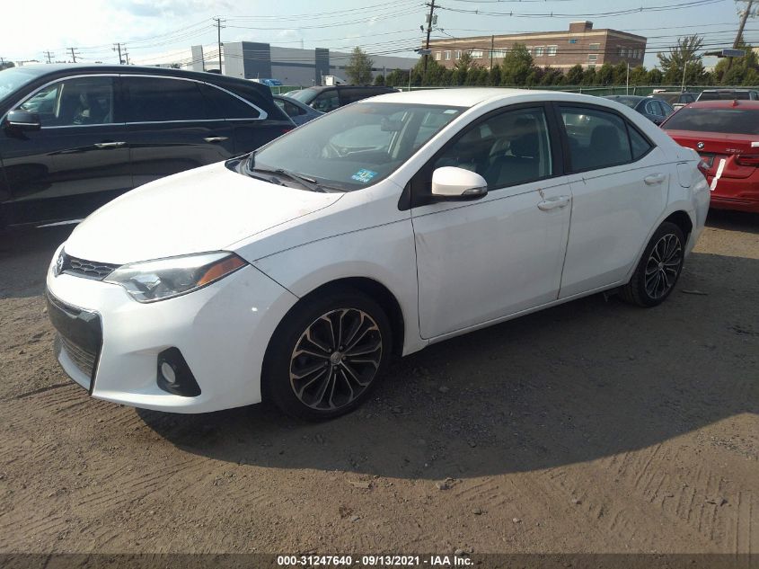 2015 TOYOTA COROLLA S 2T1BURHE2FC275286