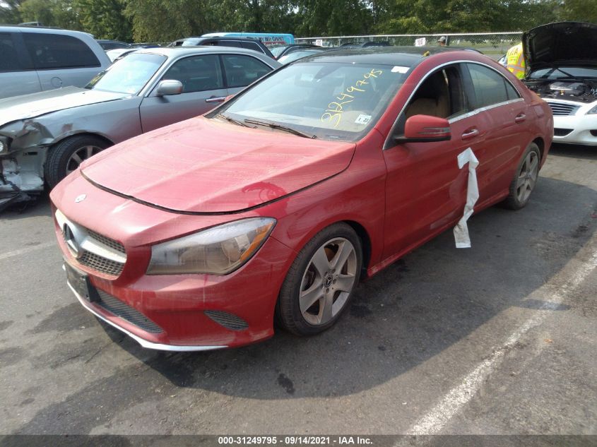 2018 MERCEDES-BENZ CLA WDDSJ4GB2JN582729