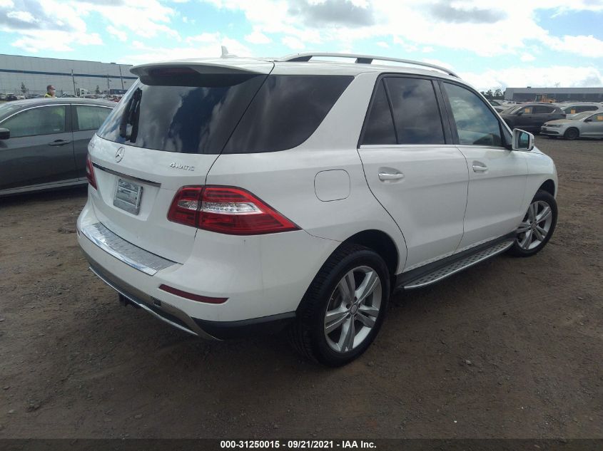 2015 MERCEDES-BENZ M-CLASS ML 350 4JGDA5HB0FA473204