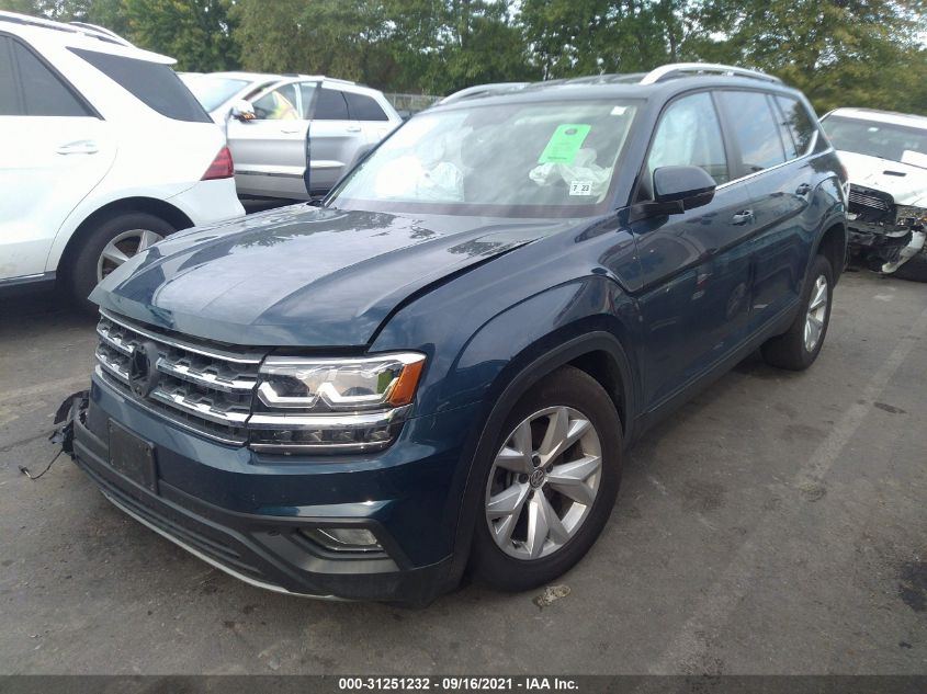 2018 VOLKSWAGEN ATLAS 3.6L V6 SE 1V2KR2CA0JC573865