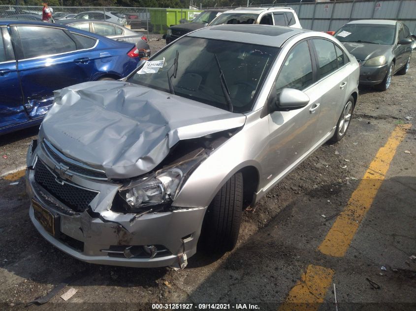 2014 CHEVROLET CRUZE 2LT 1G1PE5SB4E7280489