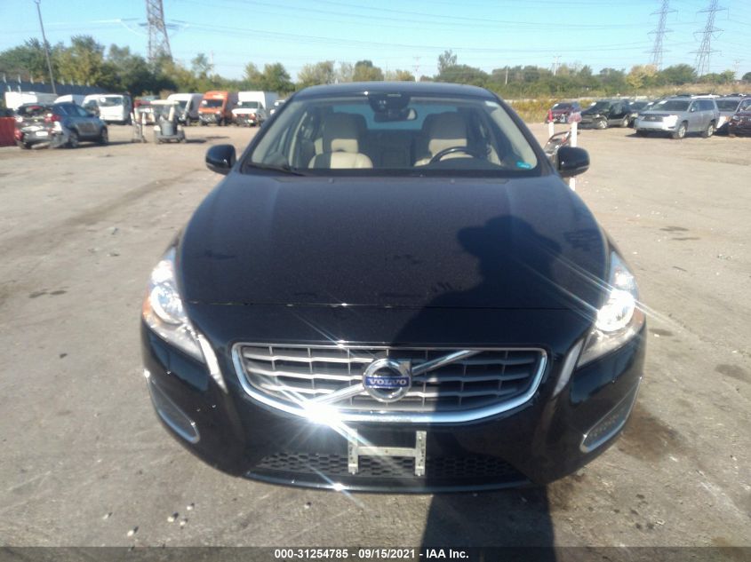 2013 VOLVO S60 T5 YV1612FS9D2187738