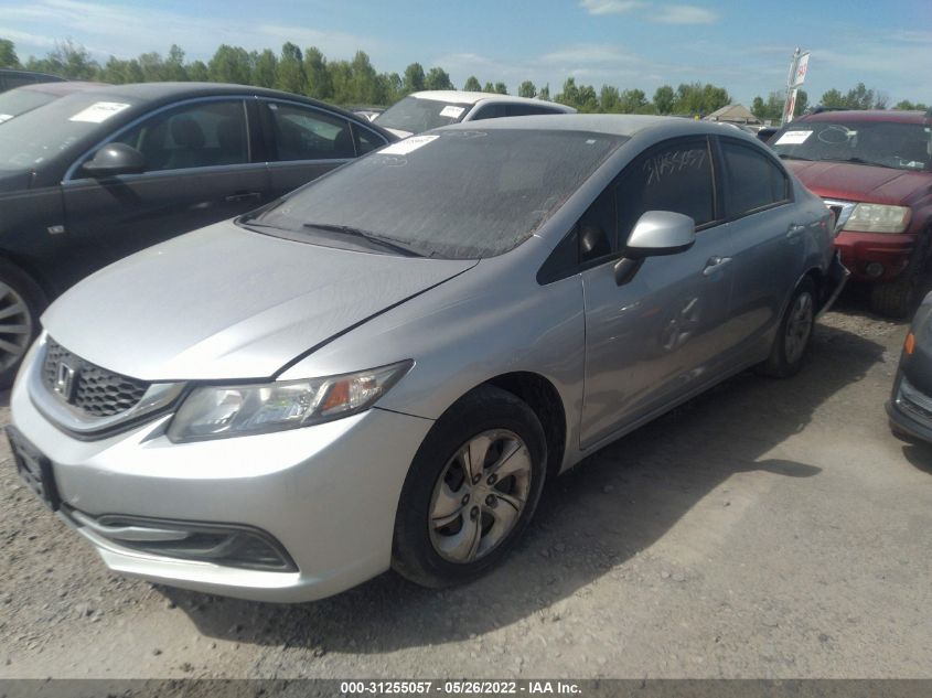 2013 HONDA CIVIC SDN LX 2HGFB2F58DH570348