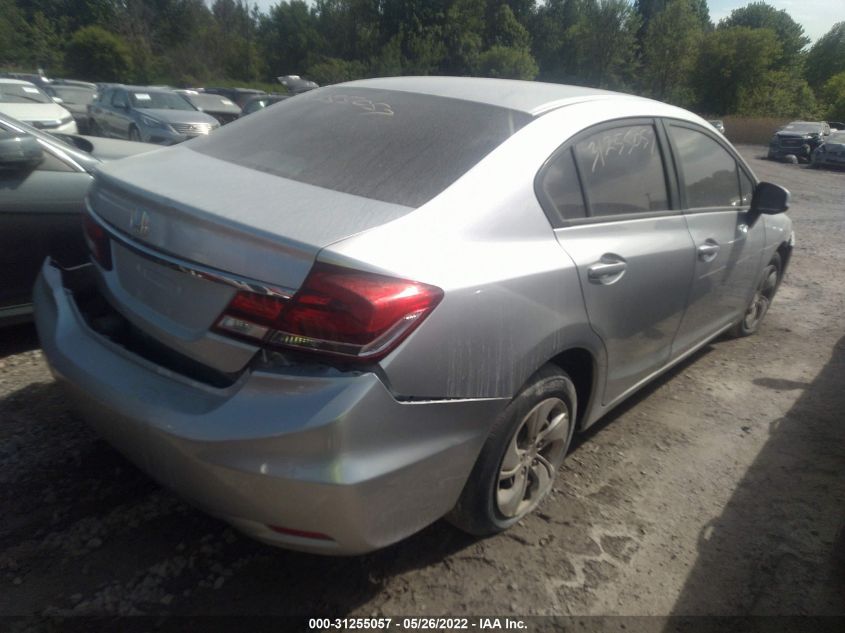 2013 HONDA CIVIC SDN LX 2HGFB2F58DH570348